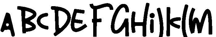Power Style Font UPPERCASE