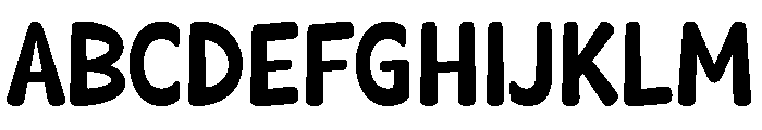 Power Words Font UPPERCASE