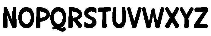 Power Words Font UPPERCASE