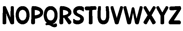 Power Words Font LOWERCASE