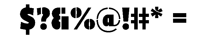 Powernap Font OTHER CHARS