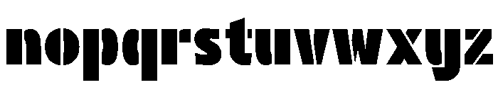 Powernap Font LOWERCASE
