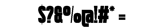 Powersans Regular Font OTHER CHARS