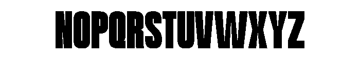 Powersans Regular Font UPPERCASE