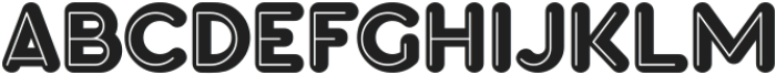 POGGO 3D Regular ttf (400) Font LOWERCASE