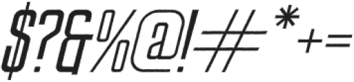 POLAROID Italic otf (400) Font OTHER CHARS