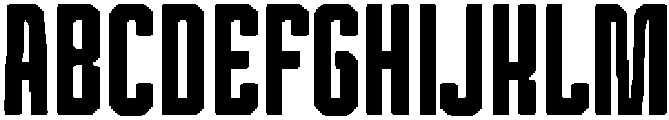 POLDER Regular otf (400) Font UPPERCASE
