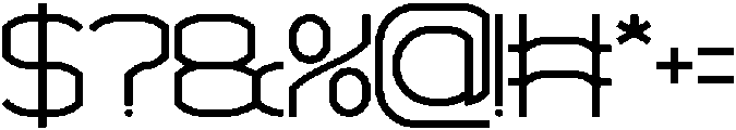 POLYMATH Bold otf (700) Font OTHER CHARS