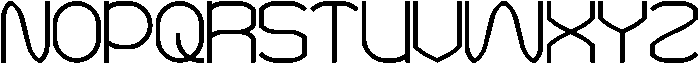 POLYMATH Bold otf (700) Font UPPERCASE