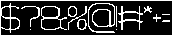POLYMATH-Inverse otf (400) Font OTHER CHARS