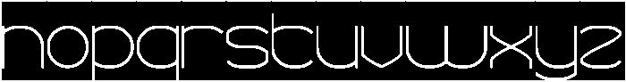 POLYMATH-Inverse otf (400) Font LOWERCASE