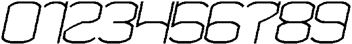 POLYMATH Italic otf (400) Font OTHER CHARS