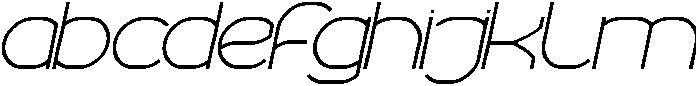 POLYMATH Italic otf (400) FONT