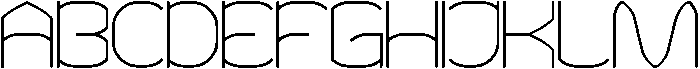 POLYMATH-Light otf (300) Font UPPERCASE