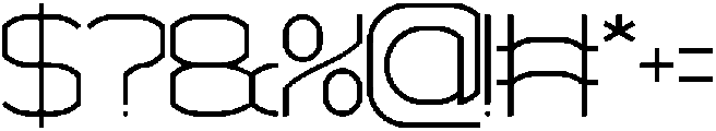 POLYMATH otf (400) Font OTHER CHARS