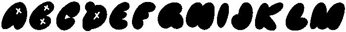 POMELO Regular otf (400) Font UPPERCASE