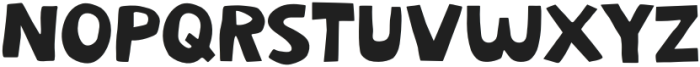 POMODORO GANG Regular otf (400) Font UPPERCASE