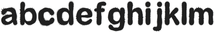 PORCUPA FONT Regular otf (400) Font LOWERCASE