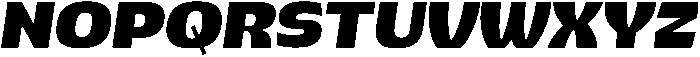 Pocas Black Oblique ttf (900) Font UPPERCASE