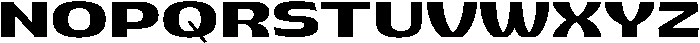 Pocas Bold Expanded ttf (700) Font UPPERCASE