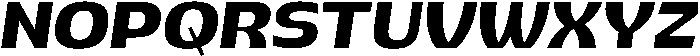 Pocas Bold Oblique ttf (700) Font UPPERCASE