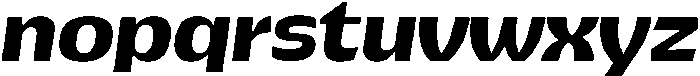 Pocas Bold Oblique ttf (700) Font LOWERCASE