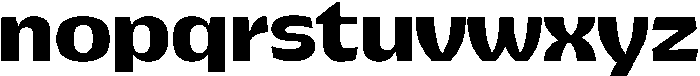 Pocas Bold ttf (700) Font LOWERCASE