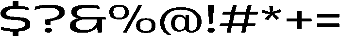 Pocas Expanded ttf (400) Font OTHER CHARS