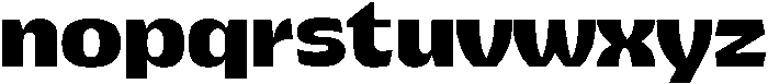 Pocas Extra Bold ttf (700) Font LOWERCASE