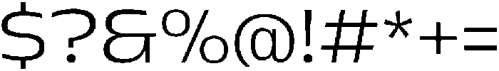 Pocas Light ttf (300) Font OTHER CHARS