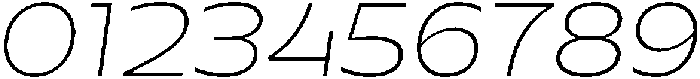 Pocas Thin Oblique ttf (100) Font OTHER CHARS