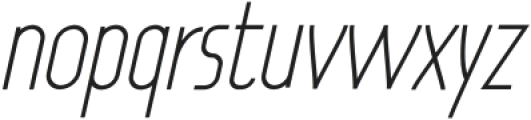 Pocdocline Italic otf (400) Font LOWERCASE