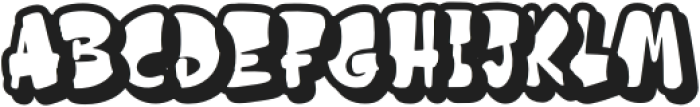 Pocka Outline otf (400) Font LOWERCASE