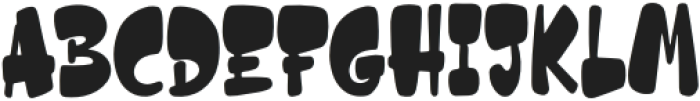 Pocka-Regular otf (400) Font UPPERCASE