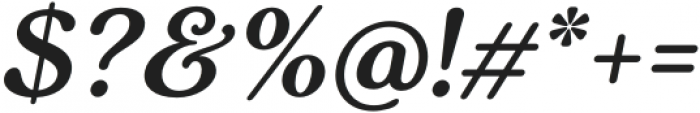Pockota Medium Italic otf (500) Font OTHER CHARS