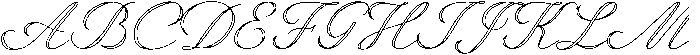 Poem Avenue Regular otf (400) Font UPPERCASE