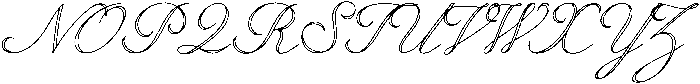 Poem Avenue Regular otf (400) Font UPPERCASE
