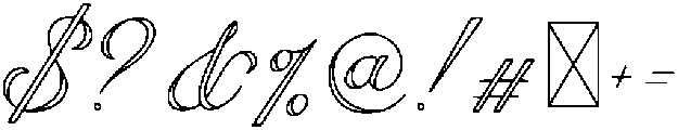 Poem Avenue Regular ttf (400) Font OTHER CHARS