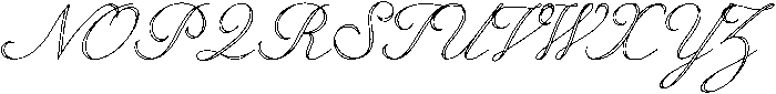 Poem Avenue Regular ttf (400) Font UPPERCASE