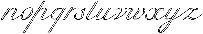 Poem Avenue Regular ttf (400) Font LOWERCASE
