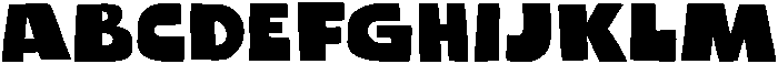 Poffy otf (400) Font UPPERCASE