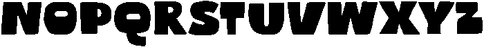 Poffy otf (400) Font UPPERCASE