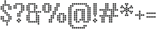 Poladots Regular otf (400) Font OTHER CHARS