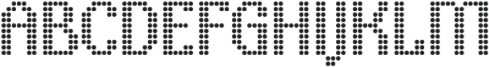 Poladots Regular otf (400) Font UPPERCASE