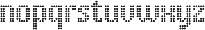 Poladots Regular otf (400) Font LOWERCASE