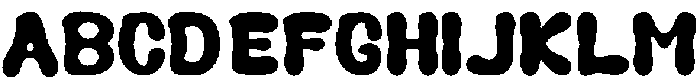 Polarpuff Regular otf (400) Font UPPERCASE