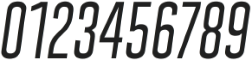 Polate A1 SemiLight Italic ttf (300) Font OTHER CHARS