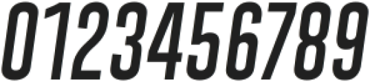Polate B2 Italic ttf (400) Font OTHER CHARS