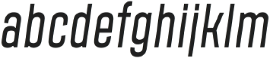 Polate C3 SemiLight Italic ttf (300) Font LOWERCASE
