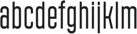 Polate SemiLight ttf (300) Font LOWERCASE